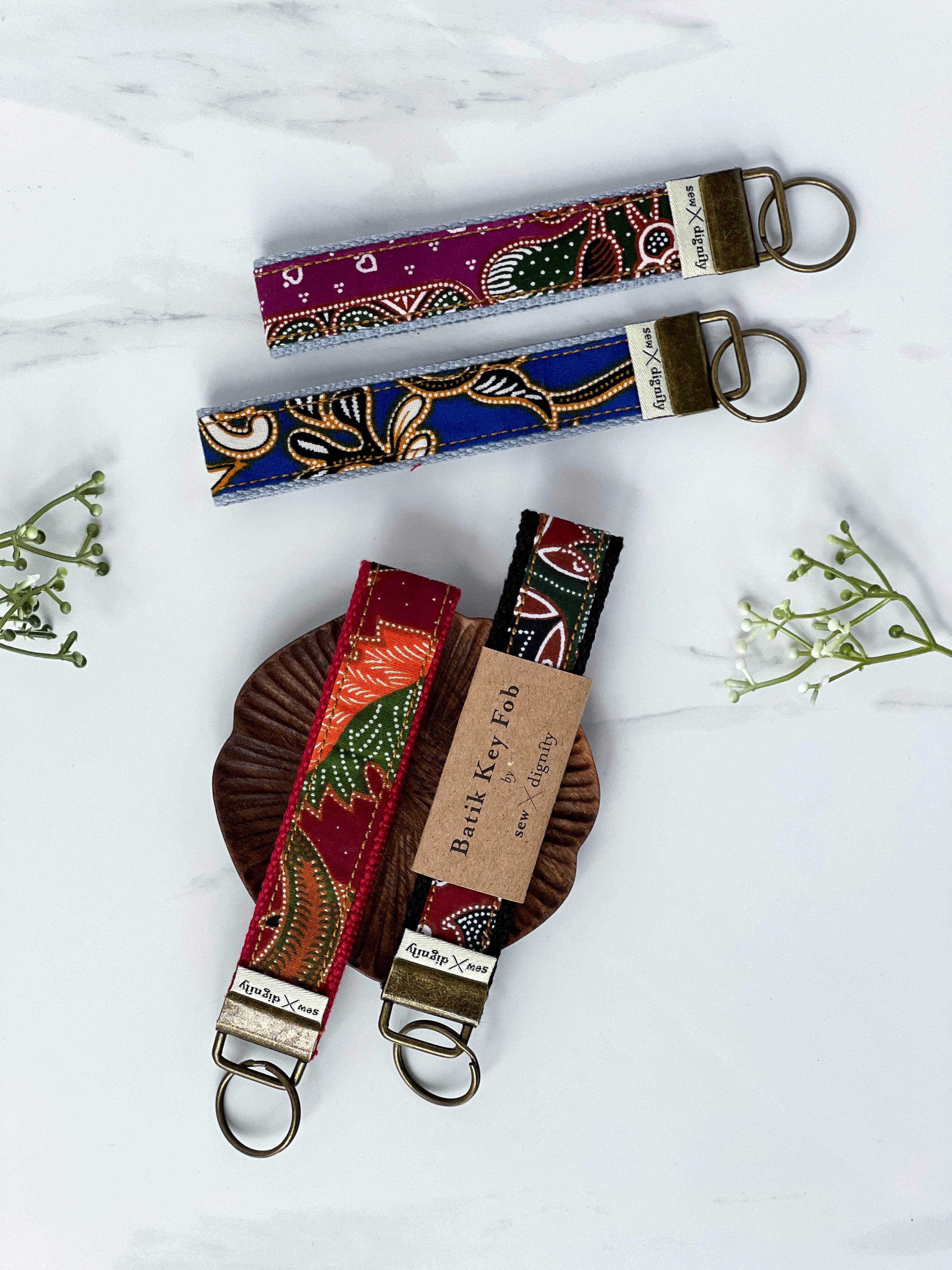 Batik Keyfob