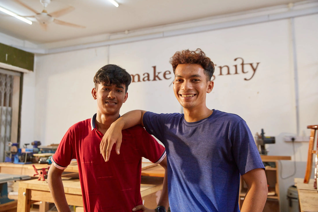 From Student to Teacher: Muhammad's Journey in Woodworking