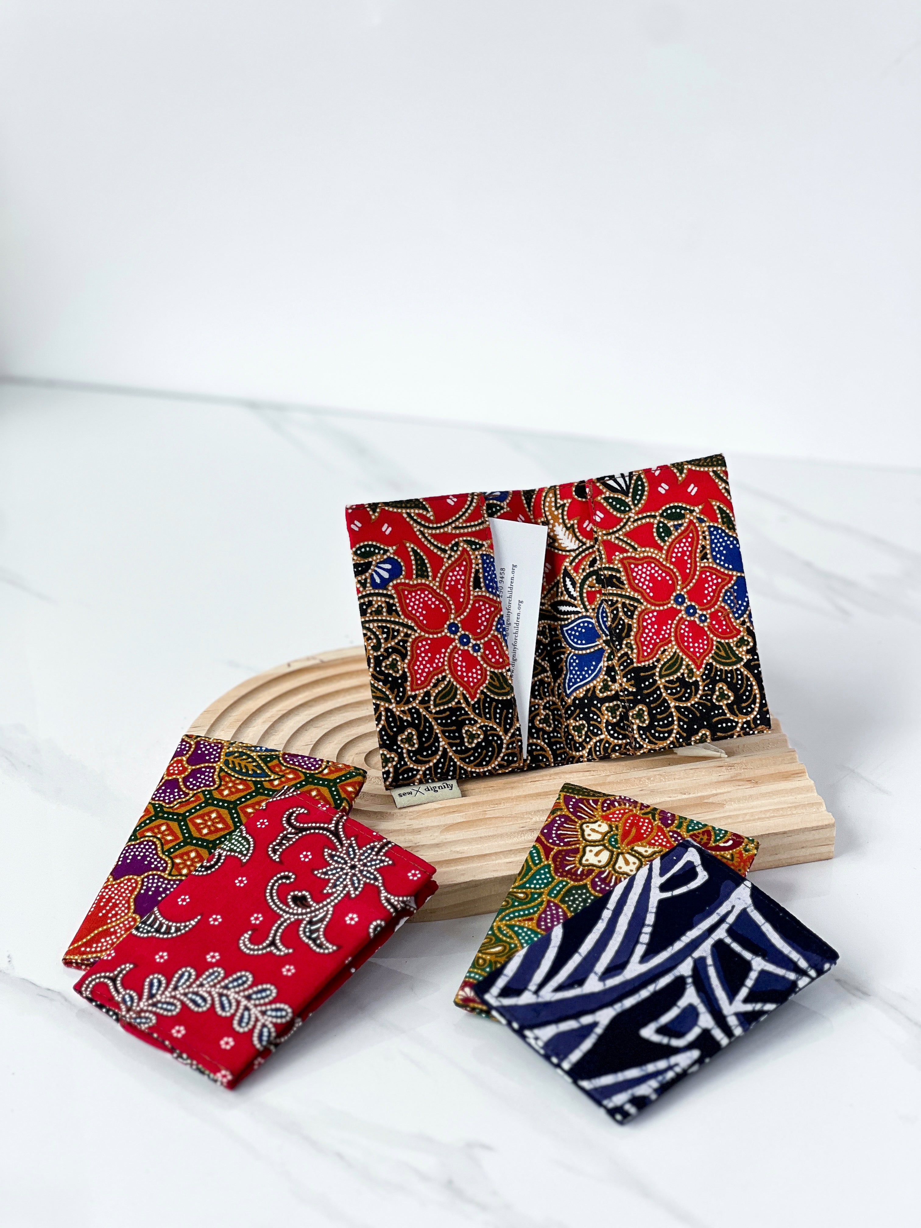 Batik Card Holder