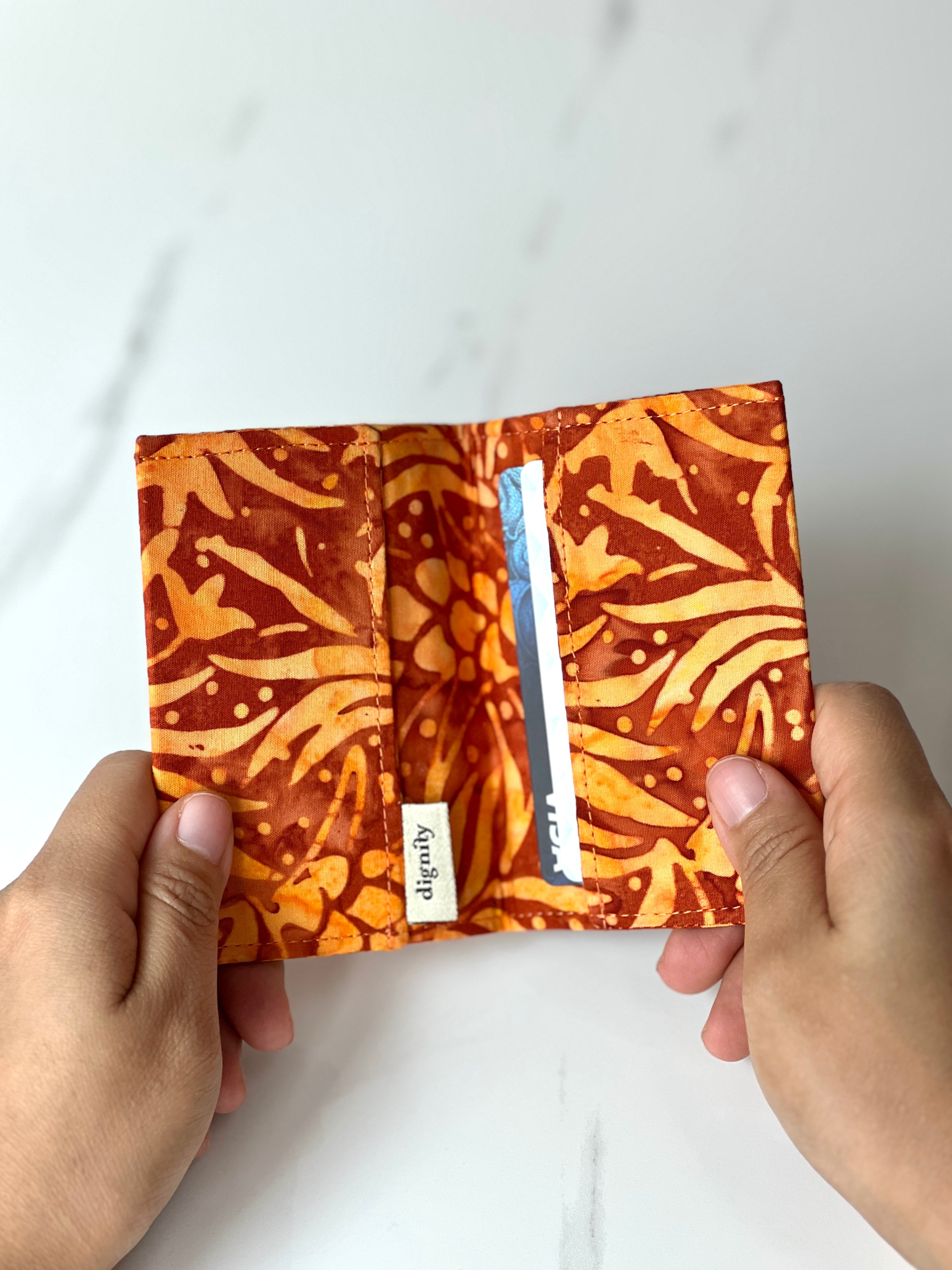 Batik Card Holder