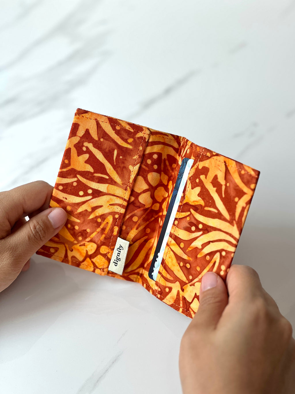 Batik Card Holder