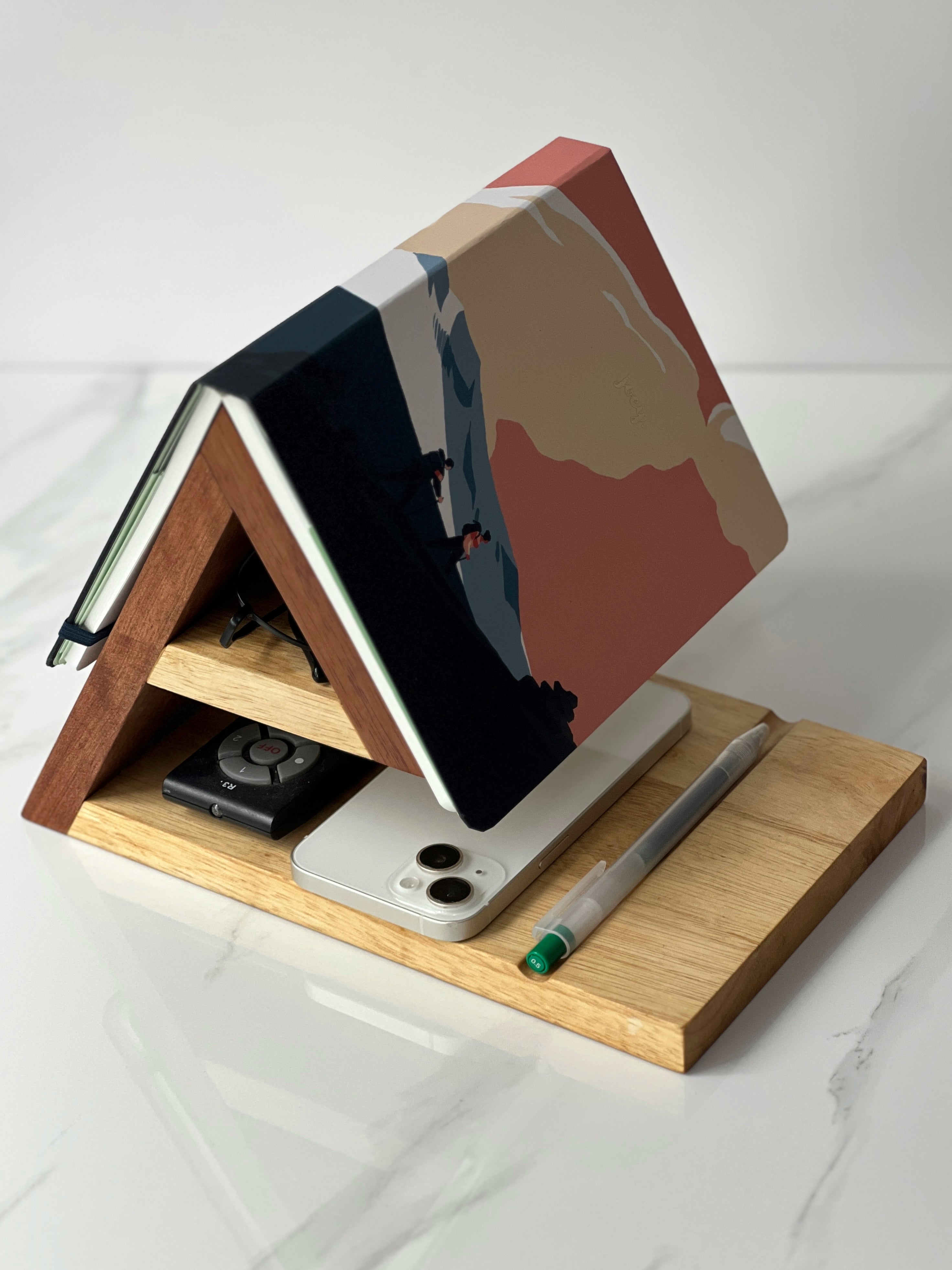 Wooden Book Stand