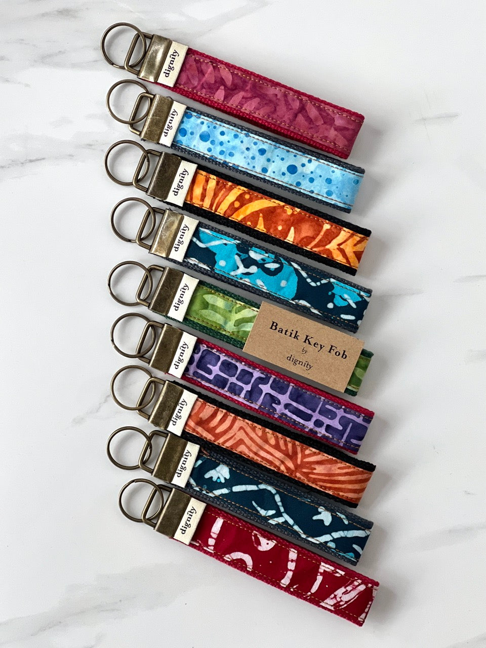 Batik Keyfob