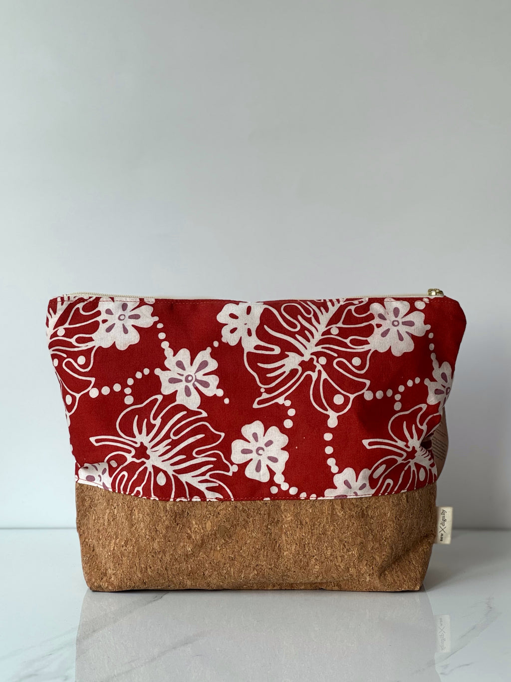 Batik Cork Pouch