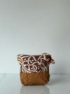 Batik Cork Pouch