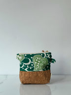 Batik Cork Pouch