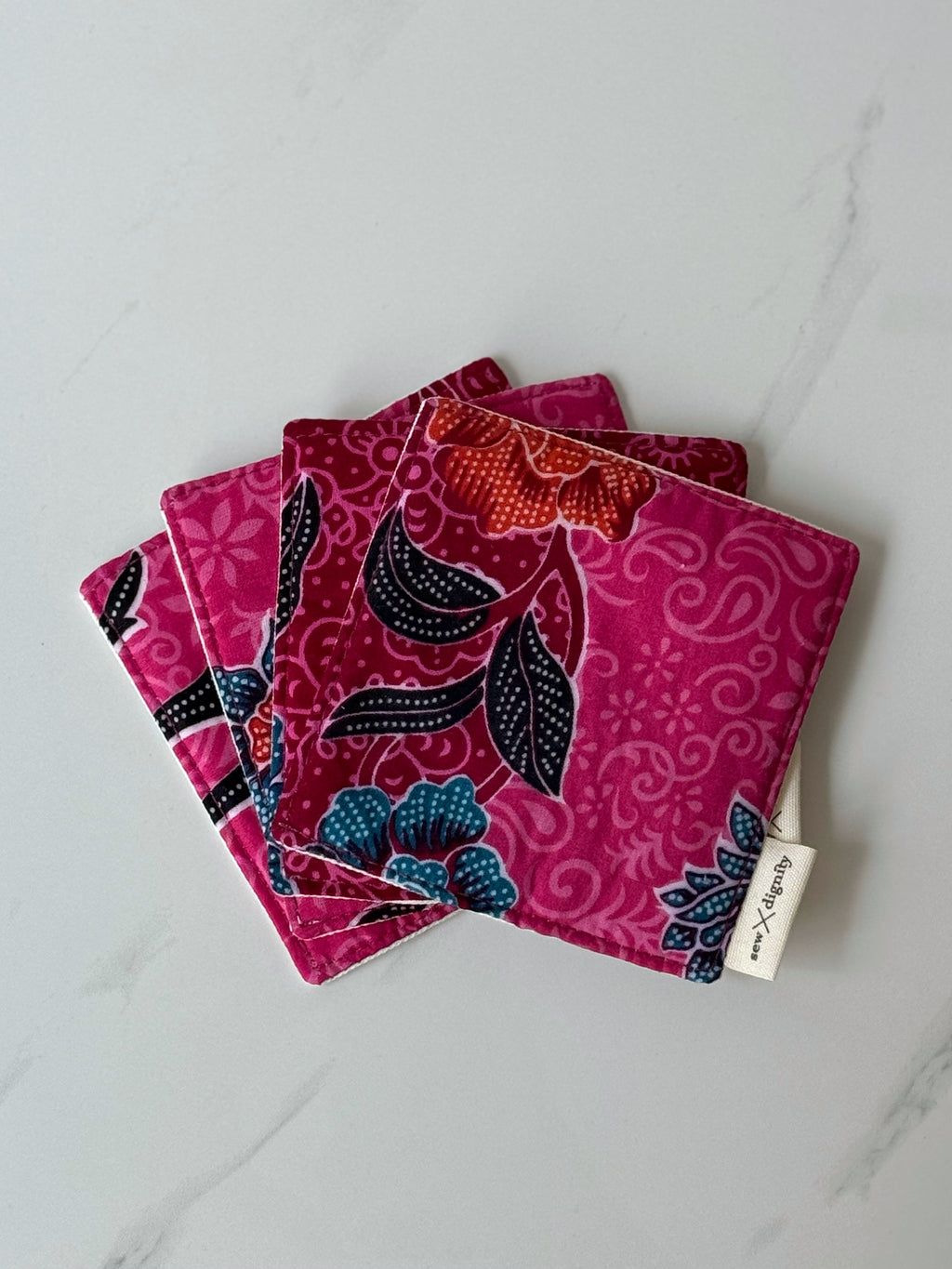 Batik Coasters (Set of 4)