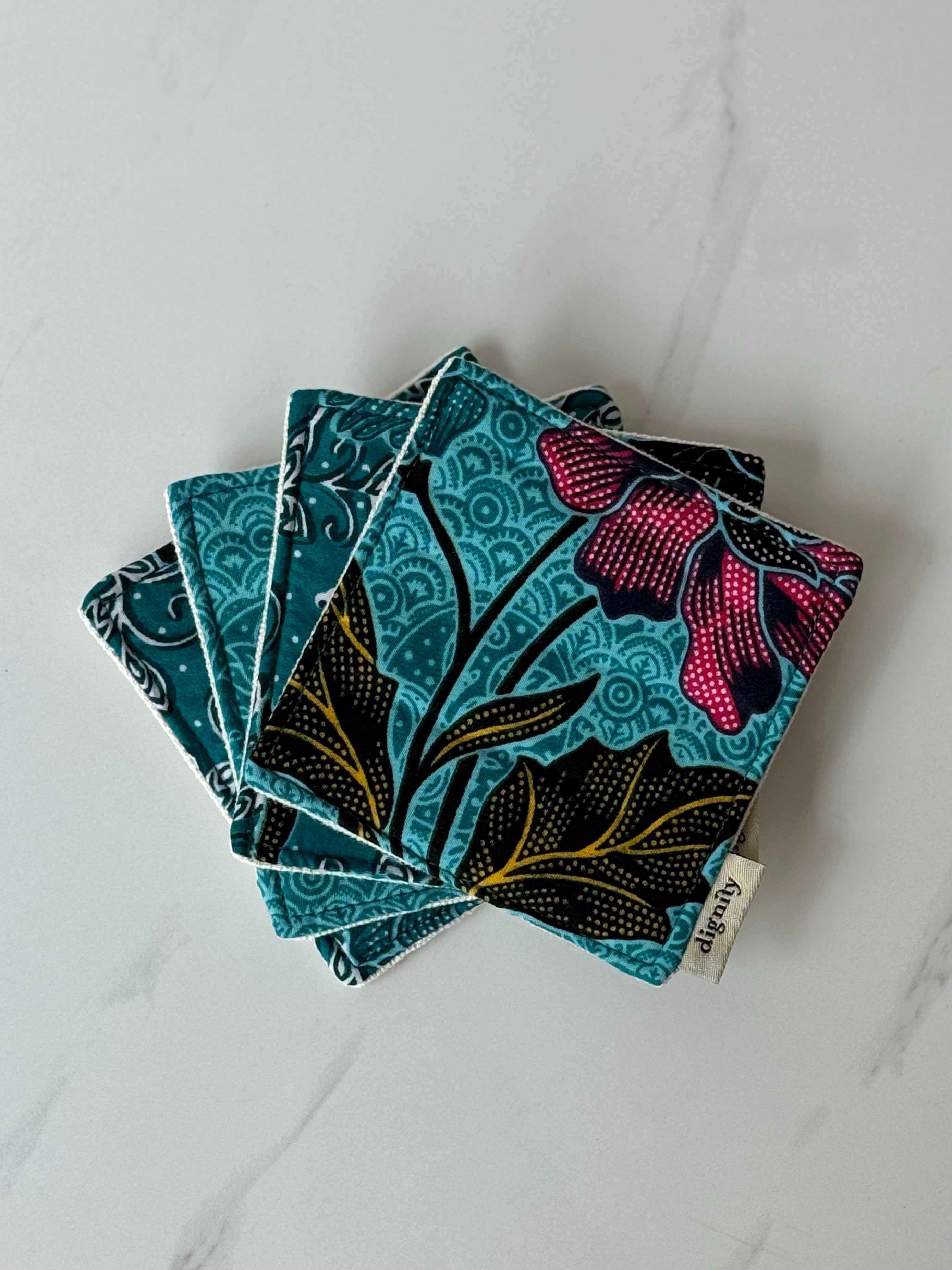 Batik Coasters (Set of 4)