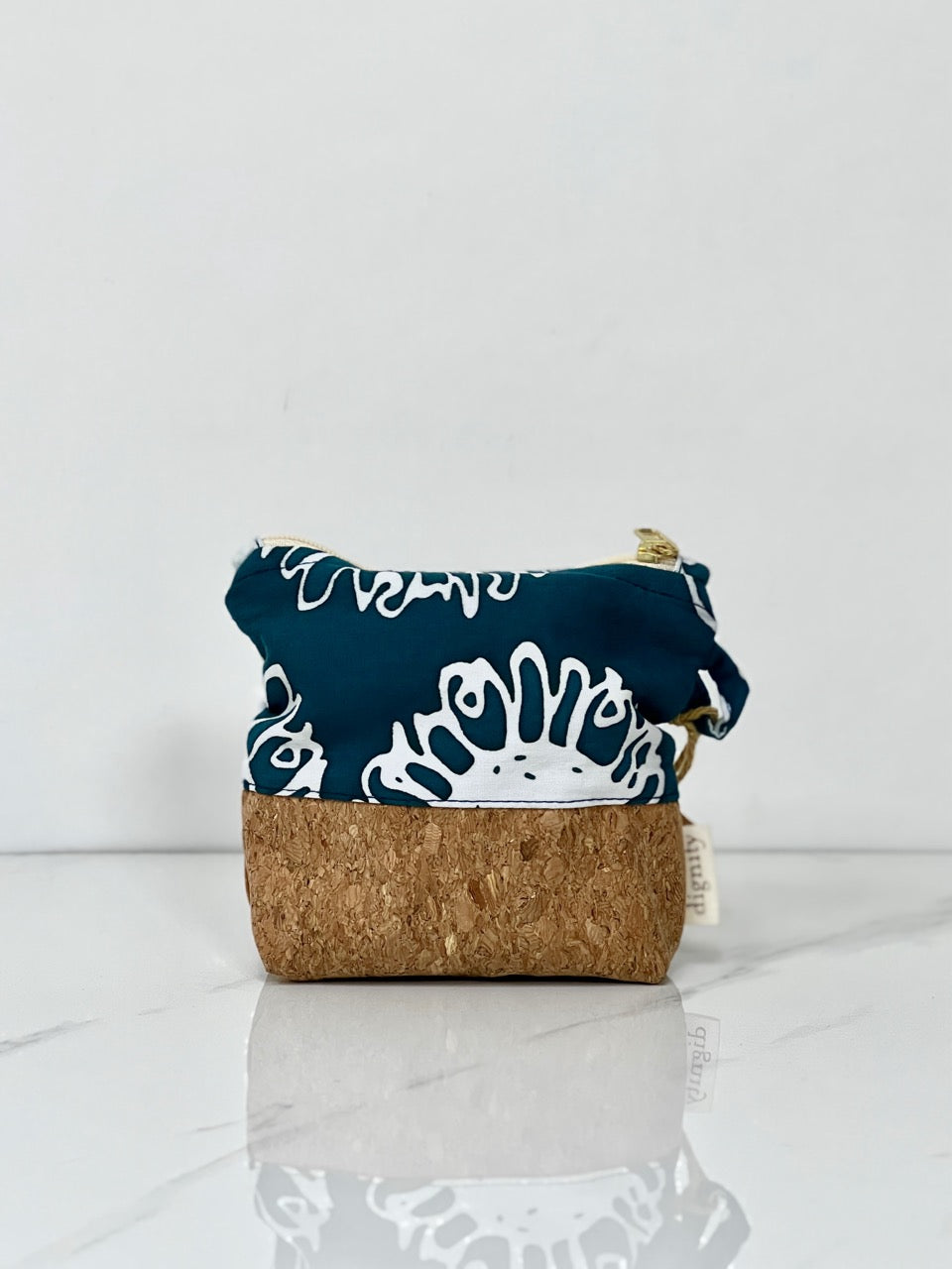 Batik Cork Pouch