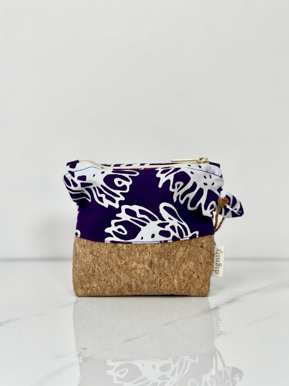 Batik Cork Pouch