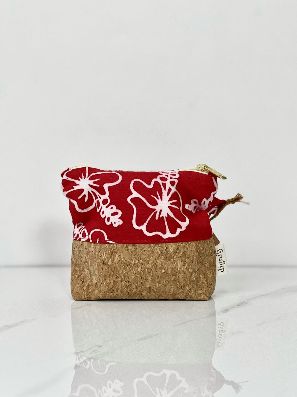 Batik Cork Pouch
