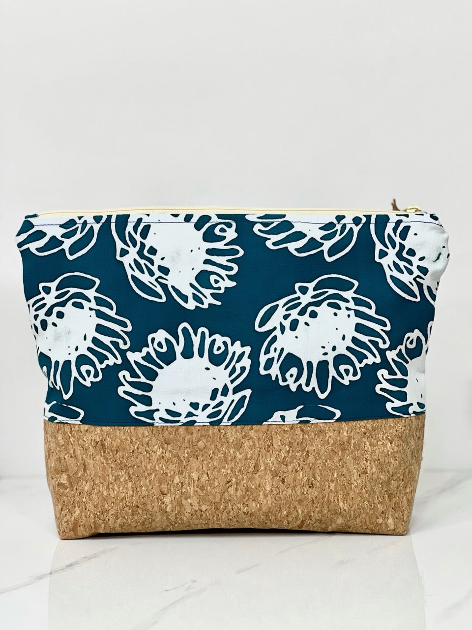 Batik Cork Pouch