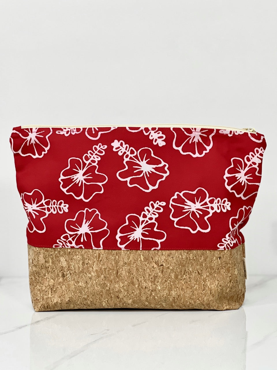 Batik Cork Pouch