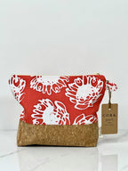 Batik Cork Pouch