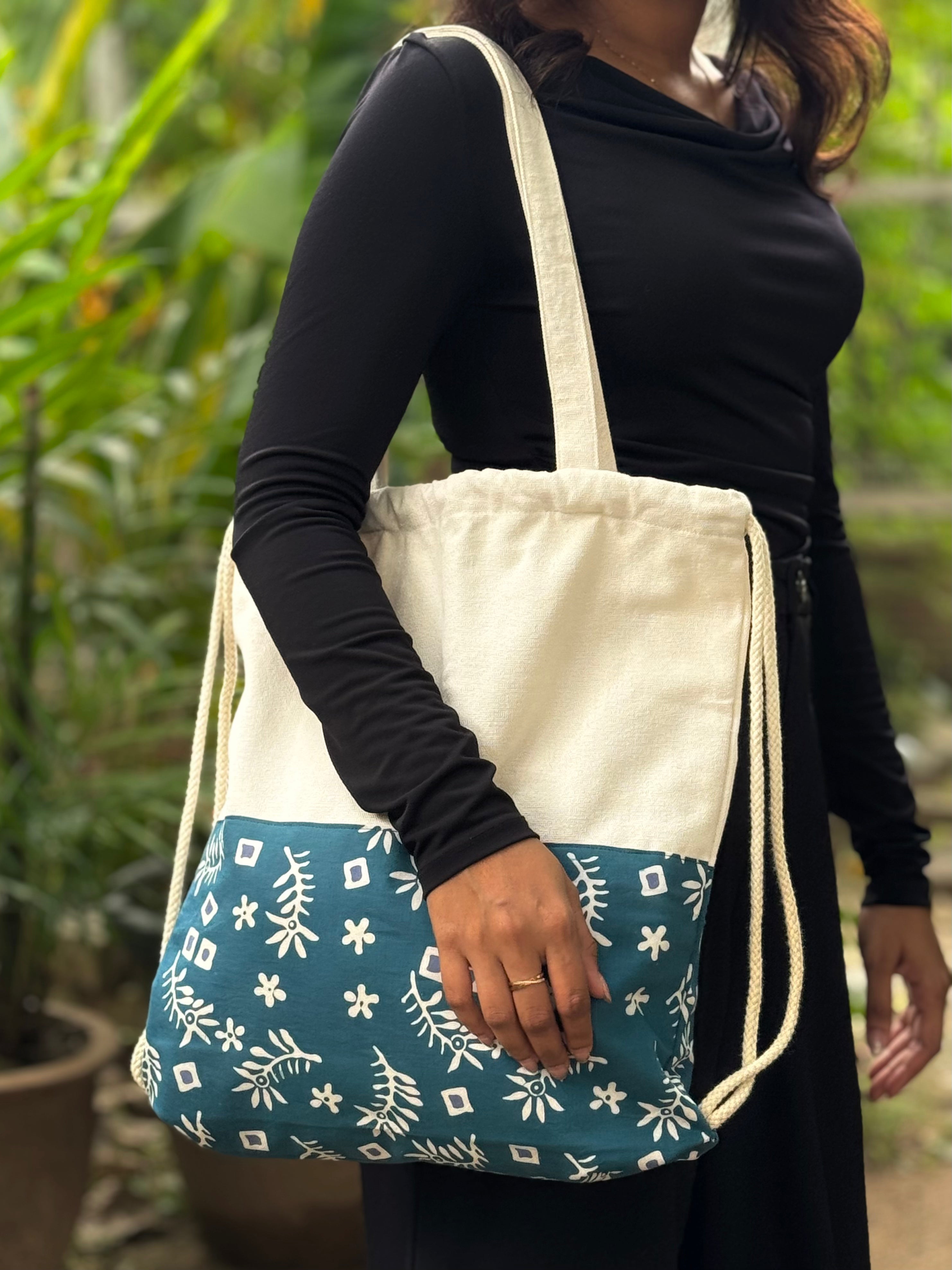 Liberty Drawstring Tote