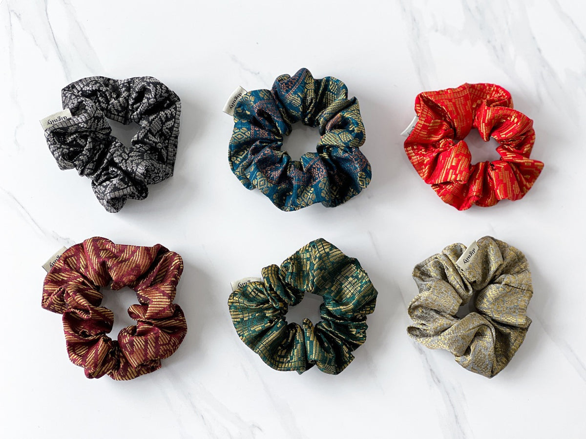 Batik Scrunchies