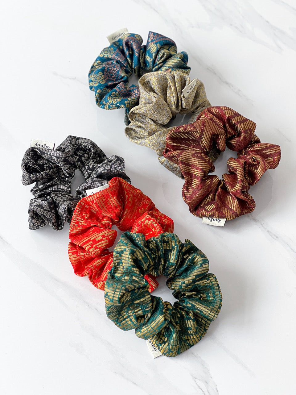Batik Scrunchies