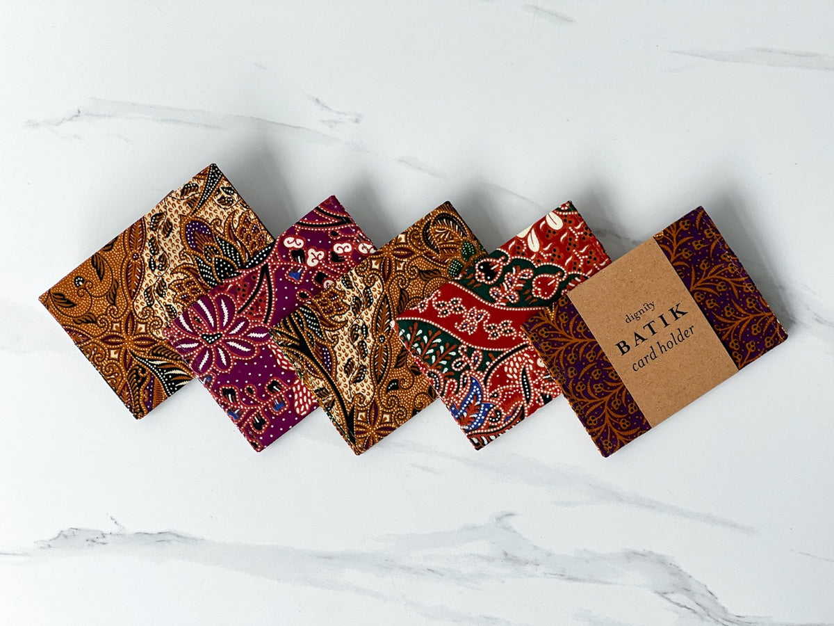 Batik Card Holder