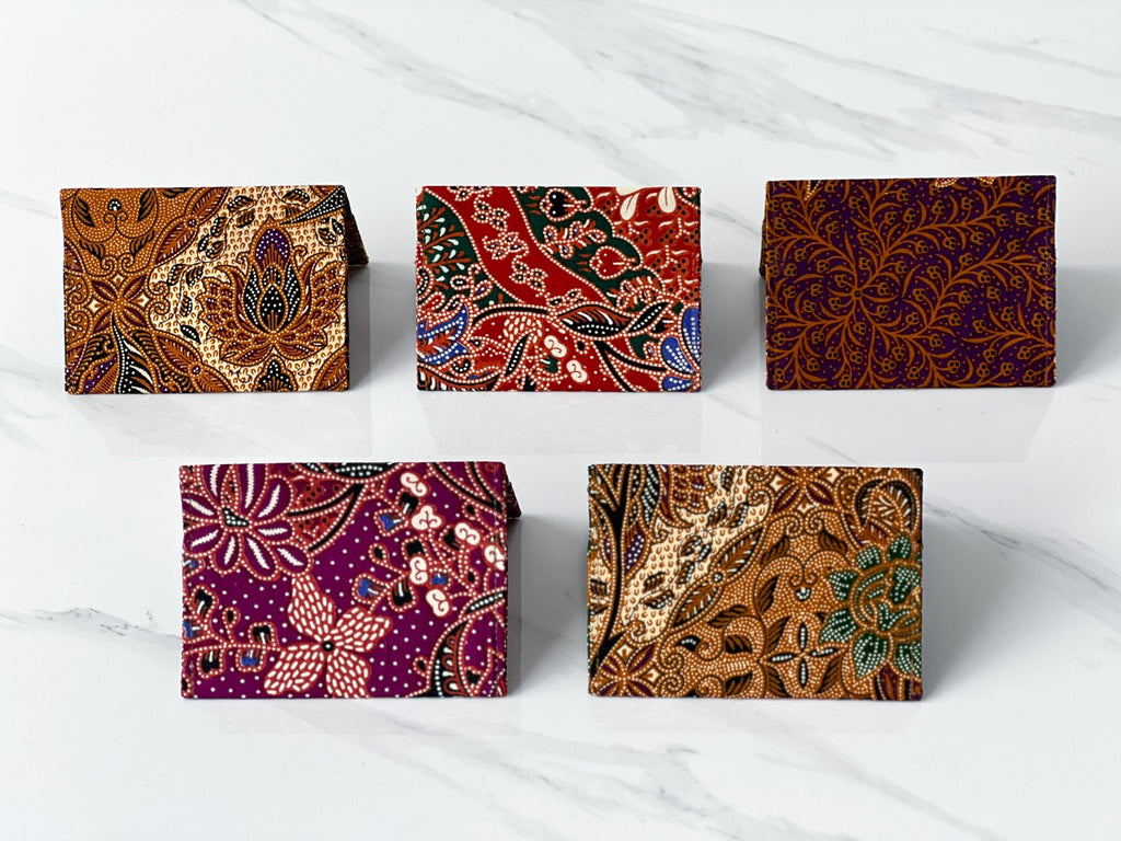 Batik Card Holder