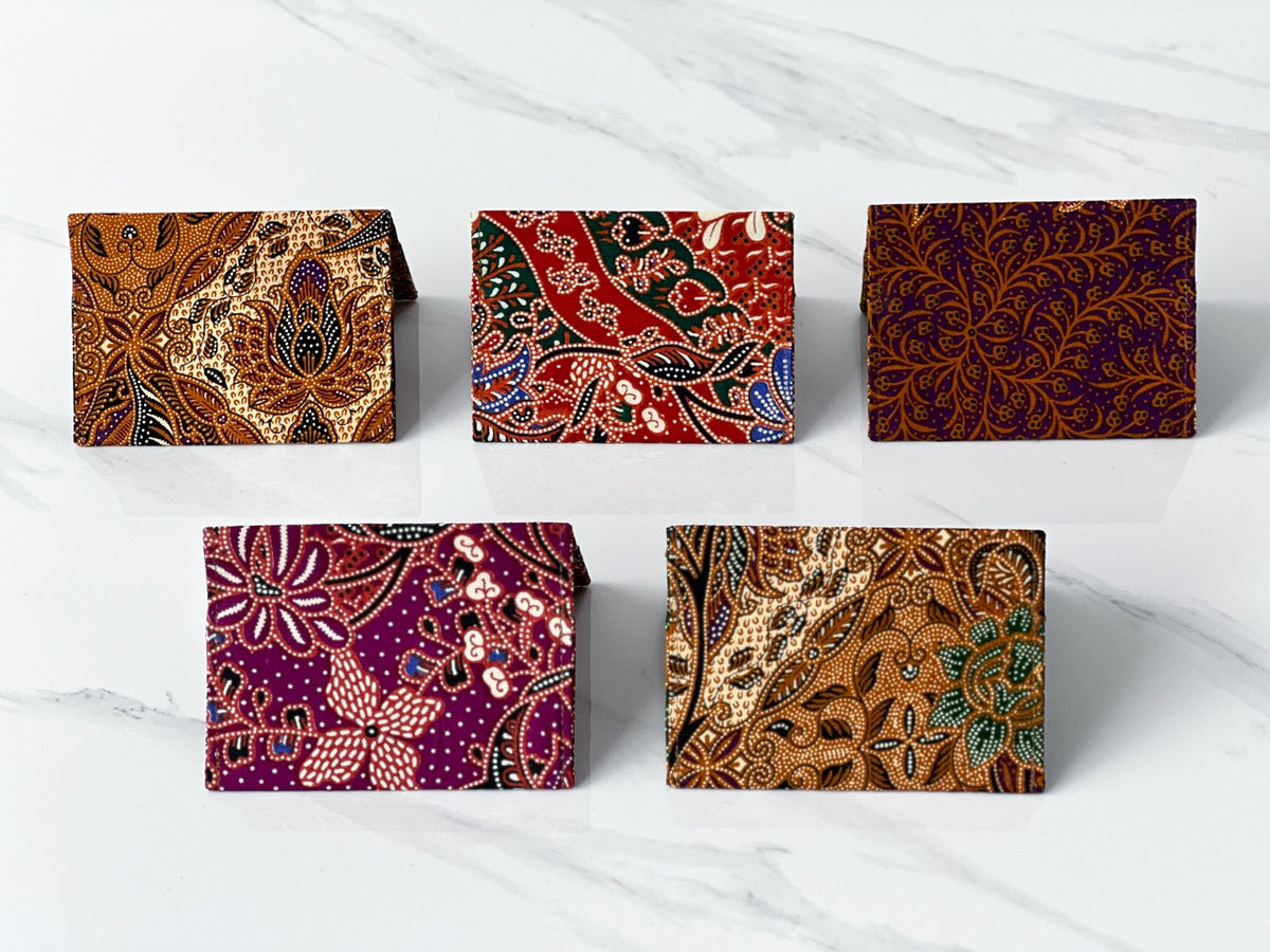 Batik Card Holder