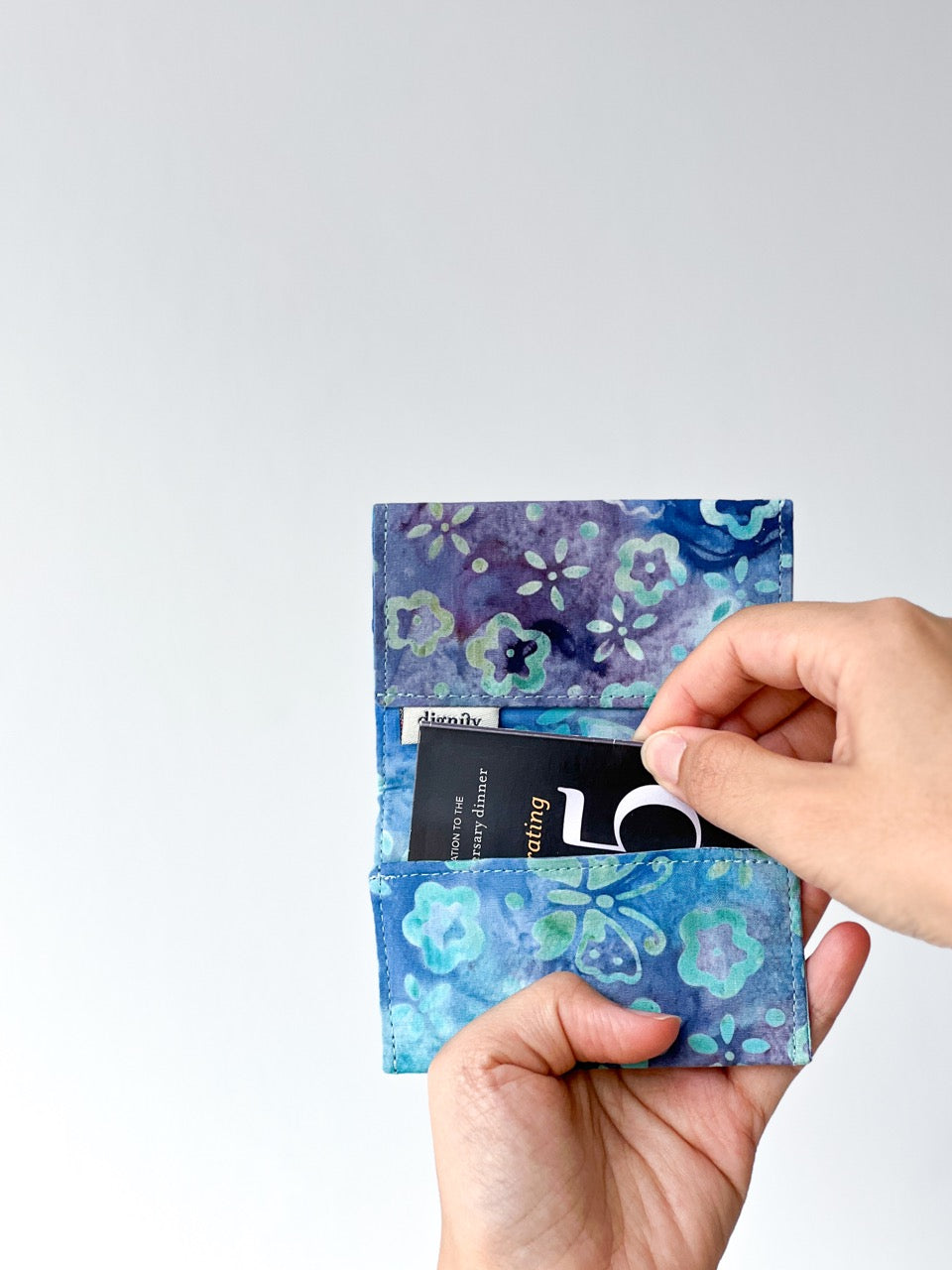 Batik Card Holder