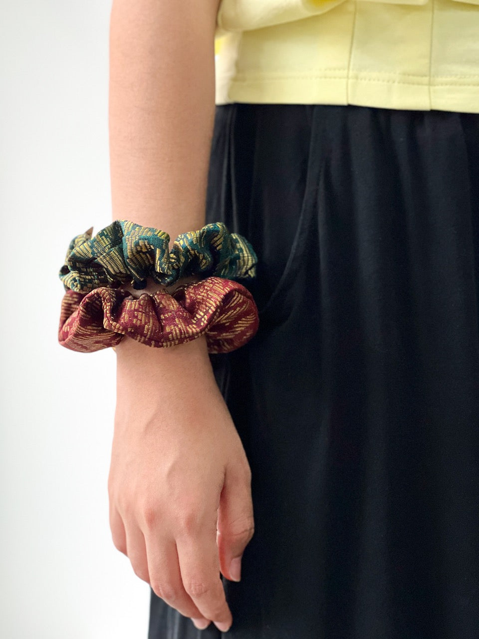 Batik Scrunchies
