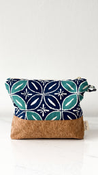 Batik Cork Pouch