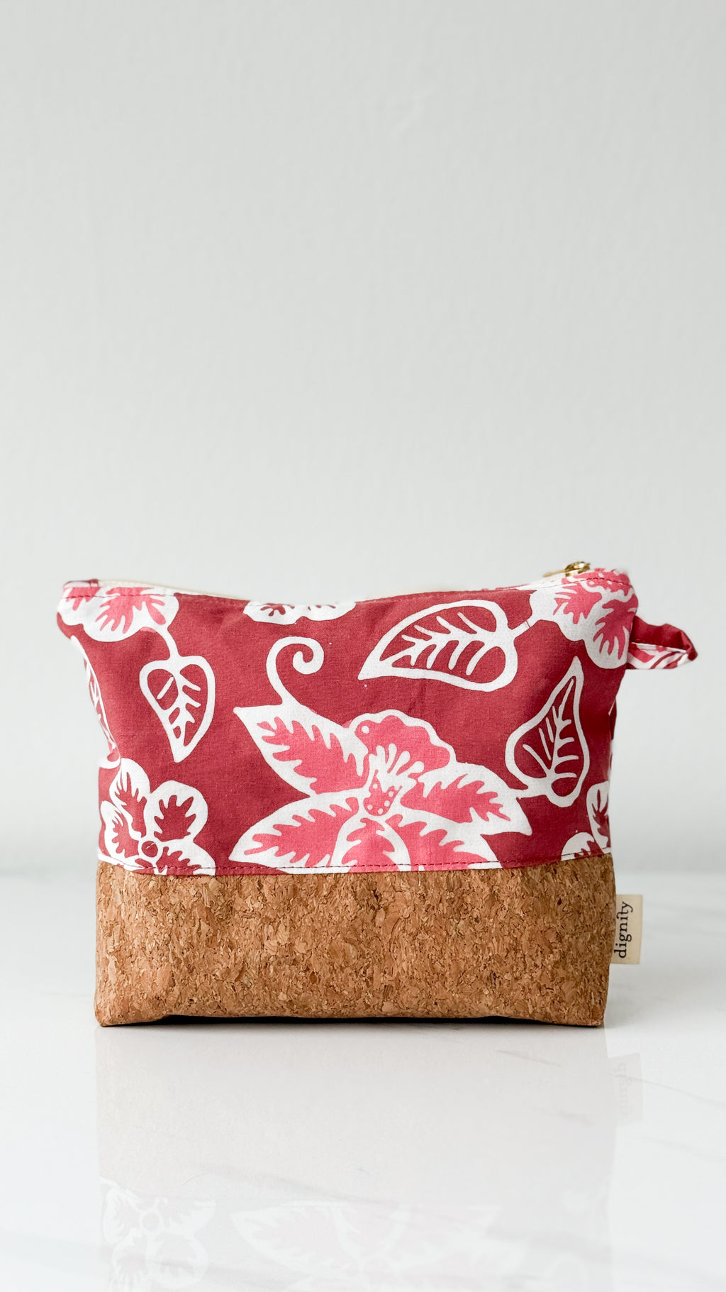 Batik Cork Pouch