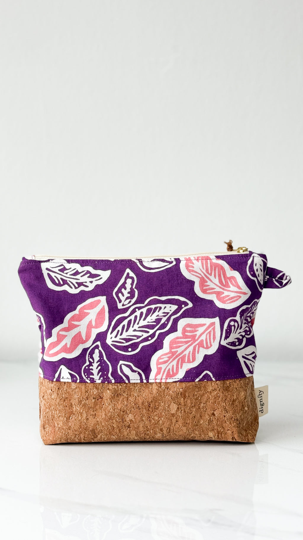 Batik Cork Pouch