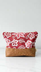 Batik Cork Pouch