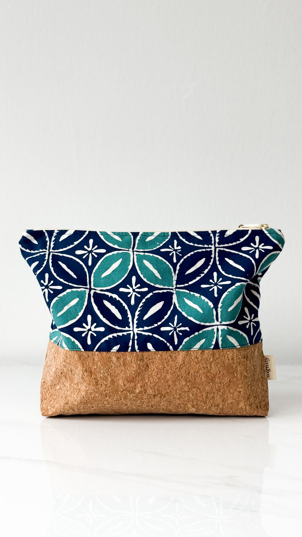 Batik Cork Pouch