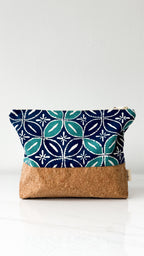 Batik Cork Pouch