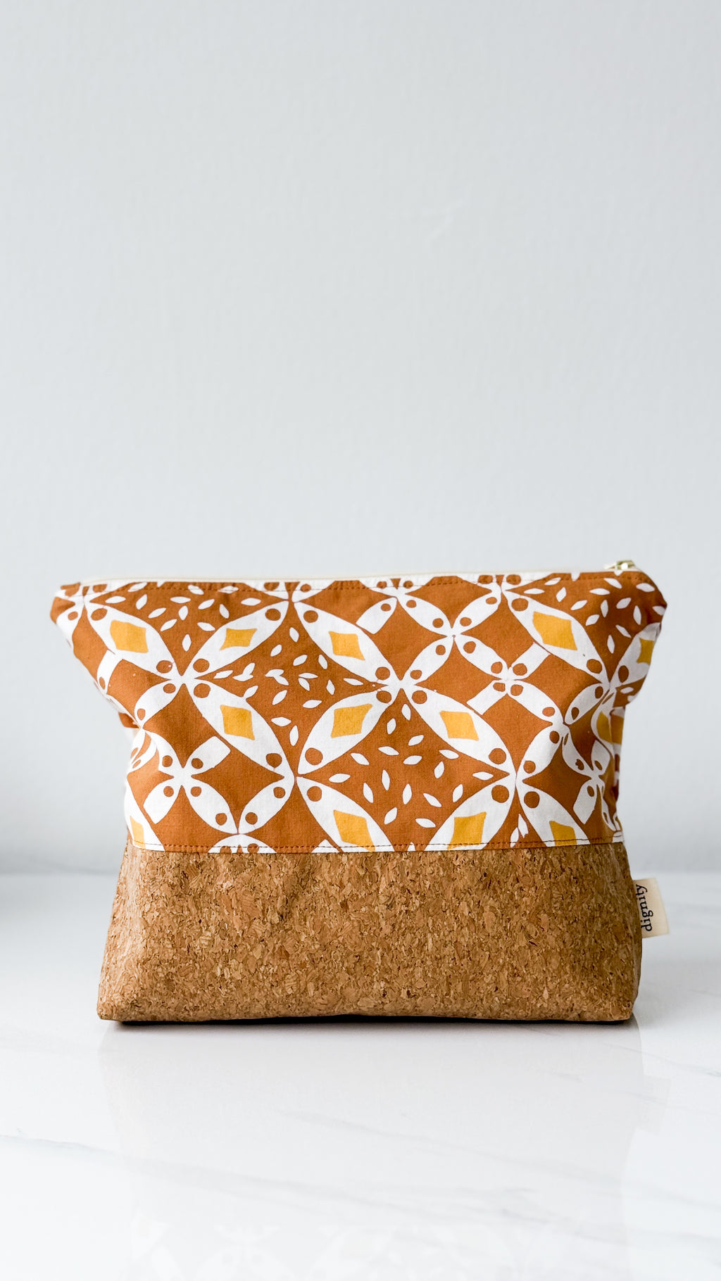 Batik Cork Pouch