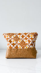 Batik Cork Pouch